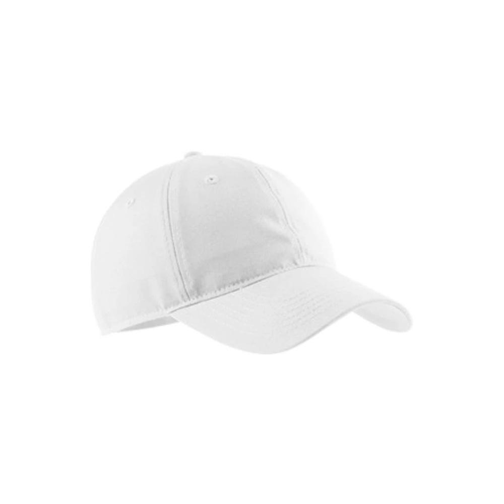 NWOT White Cotton Canvas Hat - Picture 2 of 3